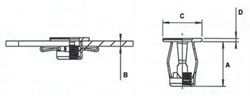 Screw Anchor - Long - M4